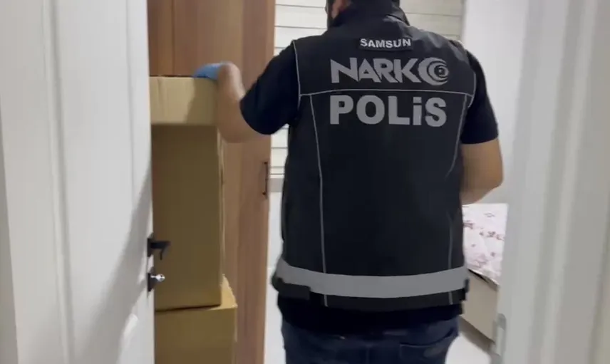 Samsun'da uyuşturucu operasyonu: 46 bin hap ele geçirildi