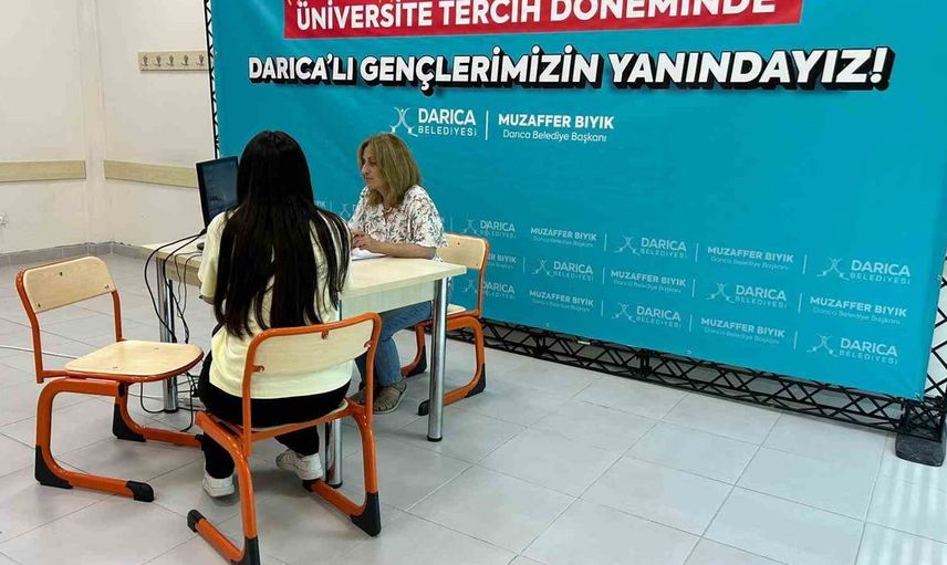 Darıca’da üniversite adaylarına ücretsiz tercih danışmanlığı hizmeti
