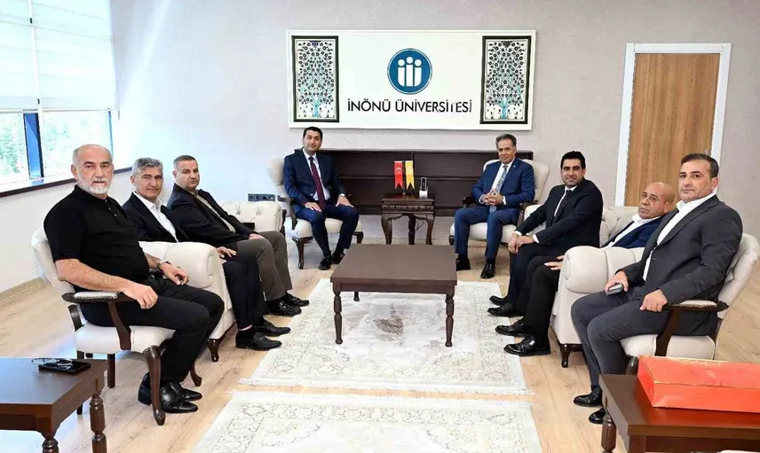 MTSO başkan adayı Mahmut Boyraz, İnönü Üniversitesi'ni ziyaret etti