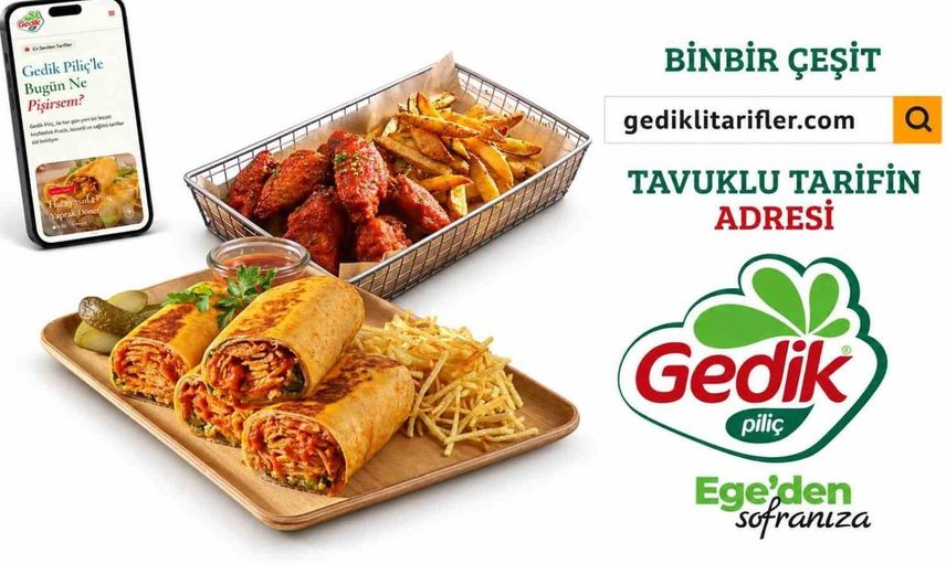 Gedik Piliç, yeni dijital platformuyla tavuk lezzetlerini bir araya getiriyor