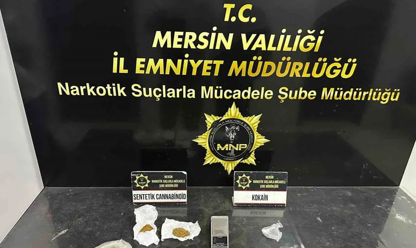 Mersin'de uyuşturucu operasyonunda üç kişi tutuklandı