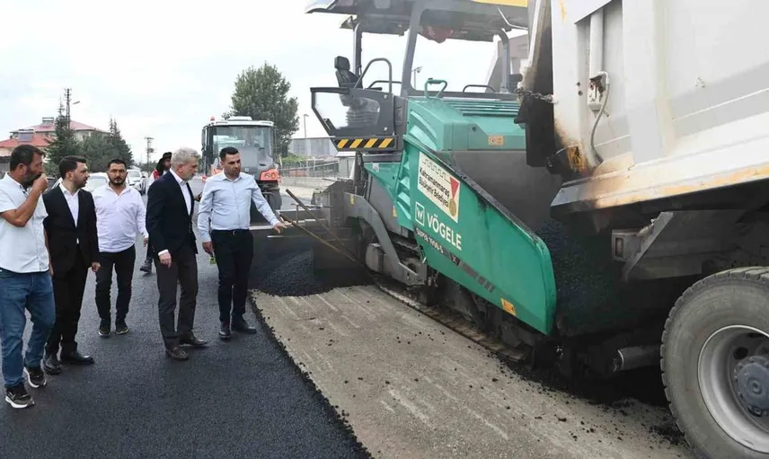 Kahramanmaraş'ta asfalt üretim tesisi ile yol yatırımlarına yeni bir ivme kazandırıldı
