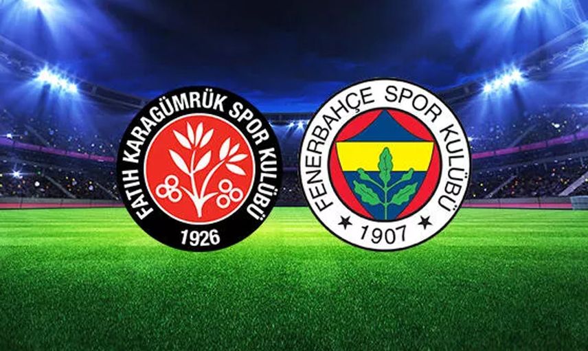 Maç Sona Erdi! Fatih Karagümrük 1-1 Fenerbahçe 