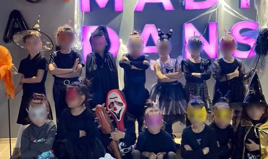 Van'da çocuklar için cadılar bayramı etkinliği tartışma yarattı