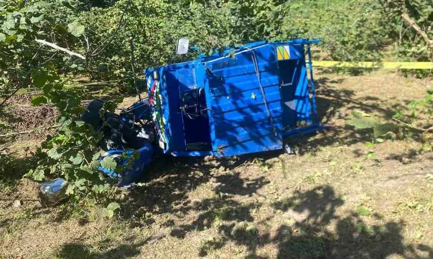 Ordu'da tarım aracı devrildi: 2 ölü, 10 yaralı