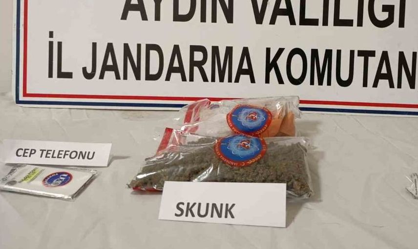 Koçarlı'da uyuşturucu operasyonu: 495 gram kubar esrar ele geçirildi