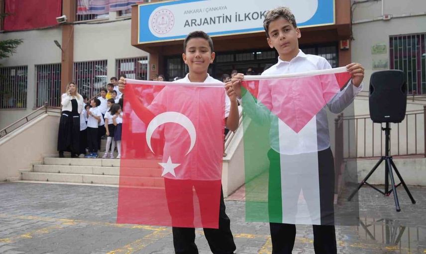 Ankara'da uçurtma etkinliğiyle Gazze'deki çocuklara destek mesajı verildi