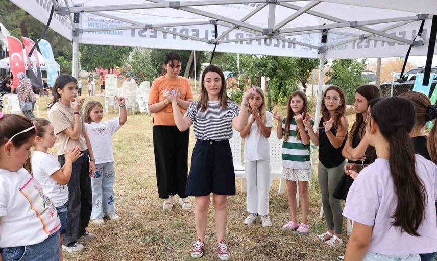 Nilüfer’de çocuklar sanatla buluştu
