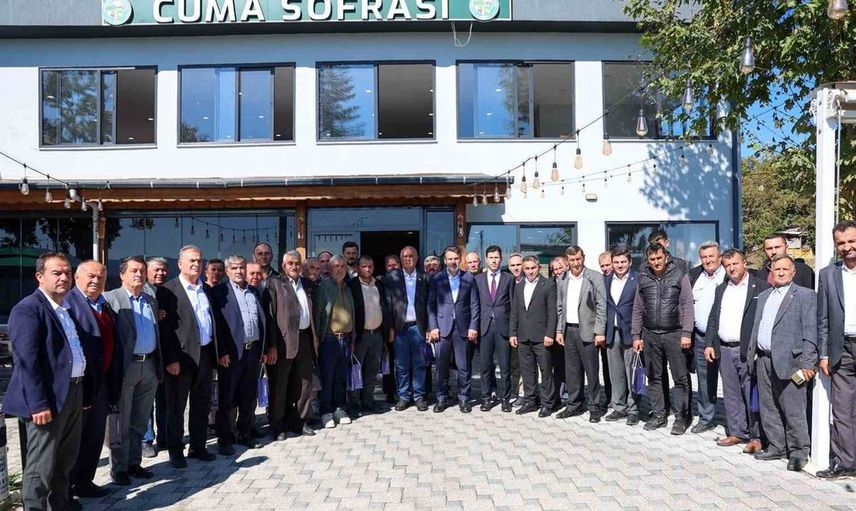 Büyükorhan muhtarları, başkan vekili biba ile bir araya geldi