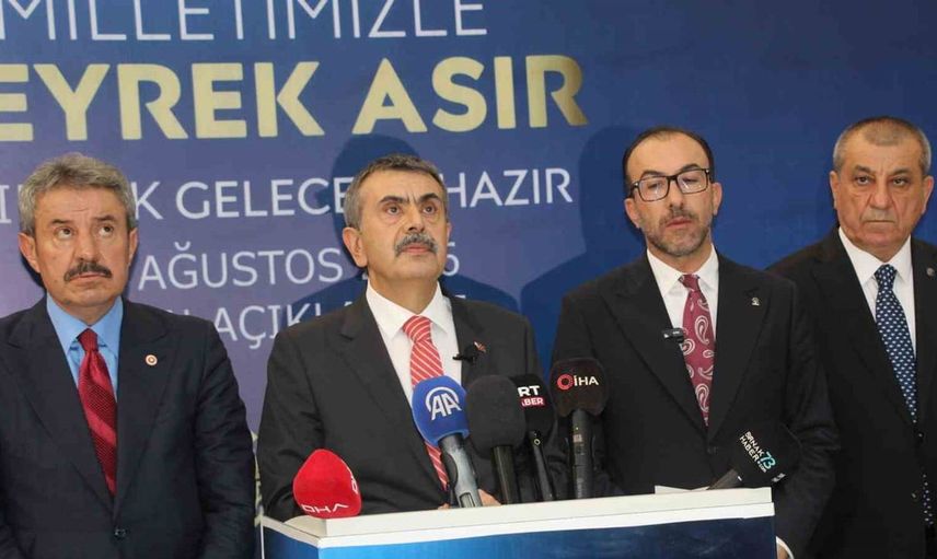 Bakan Tekin: milli birlik ve kardeşlik Türkiye’nin en önemli değerleri