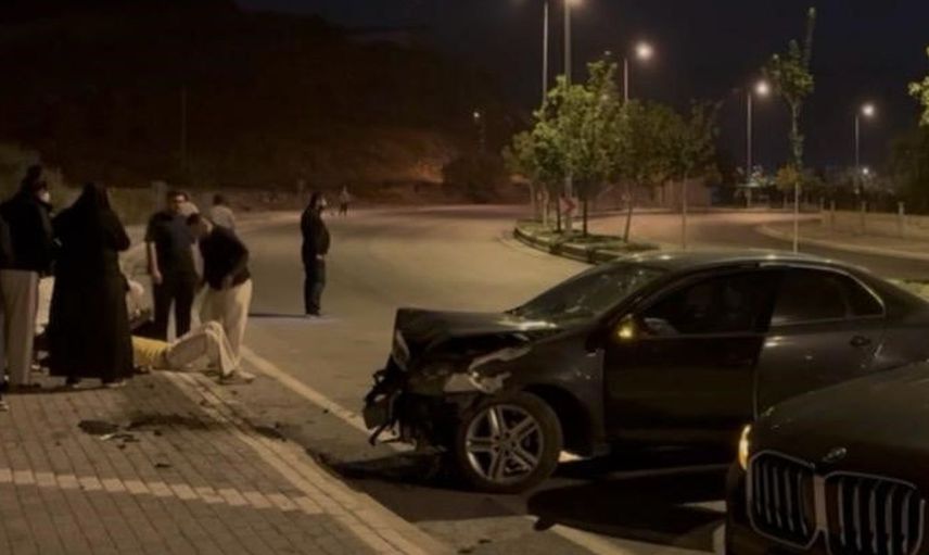 Kayseri’de otomobil duvara çarptı: bir kişi yaralandı