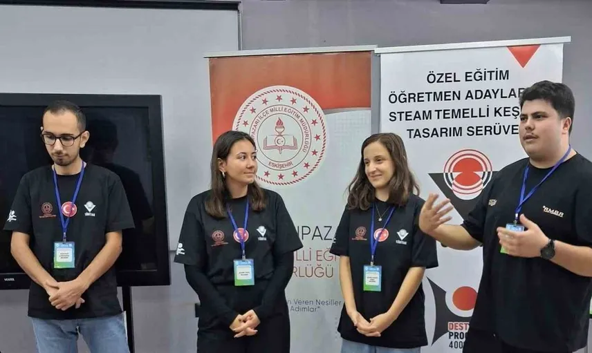 Eskişehir’de özel eğitim öğretmen adayları için yaratıcı STEAM programı başarıyla tamamlandı