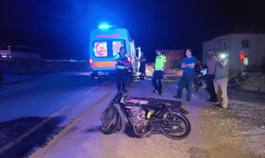 Kırıkkale'de motosiklet kazası: 1 ağır yaralı