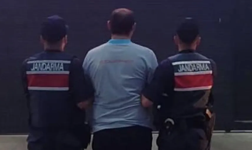 Bafra'da kesinleşmiş cezası olan şahıs jandarma tarafından yakalandı