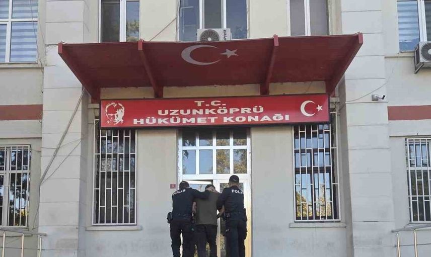 Edirne'de cinayet olayında şüpheli kısa sürede yakalandı