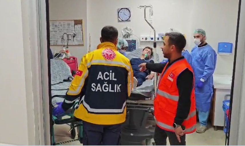 Gölbaşı Devlet Hastanesi'nde afet tatbikatı gerçekle yüzleşti