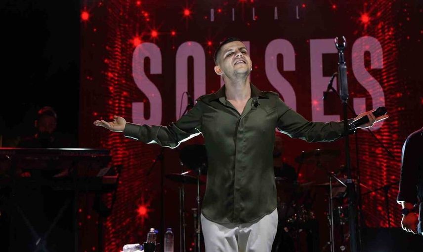Nazilli'de yaz konserinde bilal sonses rüzgarı