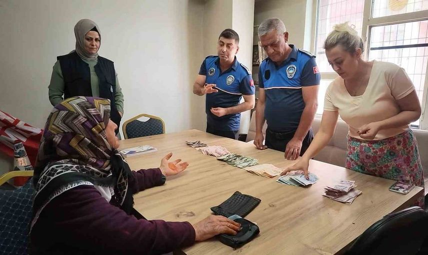 Kırıkkale'de dilencilik yapan kadının üzerinden çıkan para şok etti