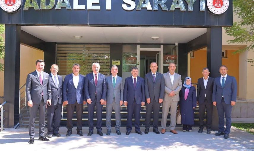 TİHEK başkanı vasip şahin bayburt'ta önemli temaslarda bulundu