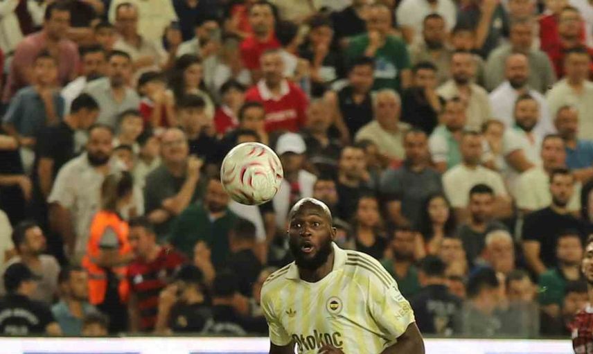 Lukaku ilk kez Fenerbahçe'nin 11'inde: Gaziantep karşısında heyecan dorukta