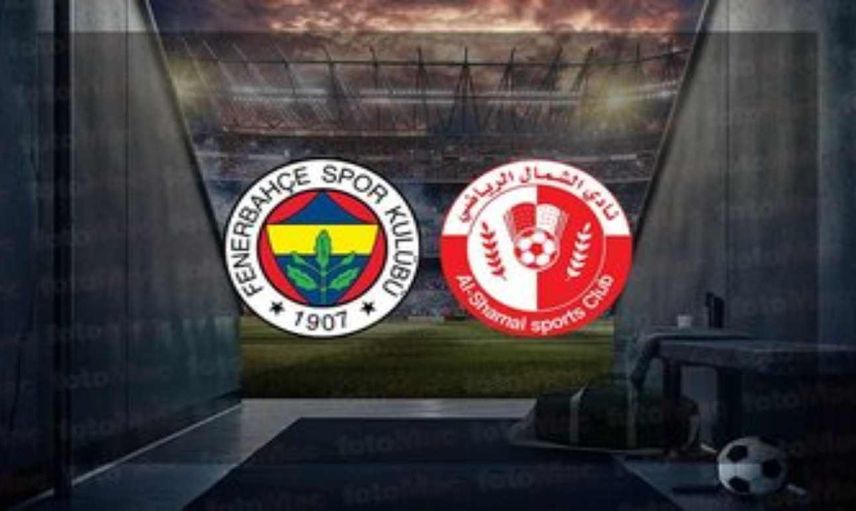 Fenerbahçe Al Shamal maçı canlı izle FB Youtube Katıl