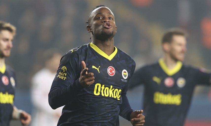 Fenerbahçe Batshuayi ile turladı: Kupada çeyrek finale yükseldi