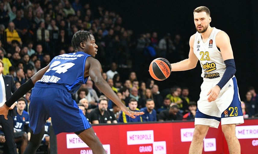 Fenerbahçe Fransa'da kazandı: Asvel'i mağlup etti