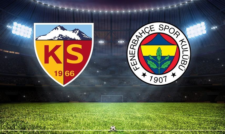 Fenerbahçe Kayserispor deplasmanında! İlk 11'ler belli oldu