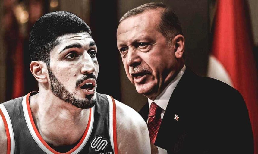 FETÖ destekçisi terörist Enes Kanter'den tepki çeken hareket! Millet Başkanı'na sahip çıktı