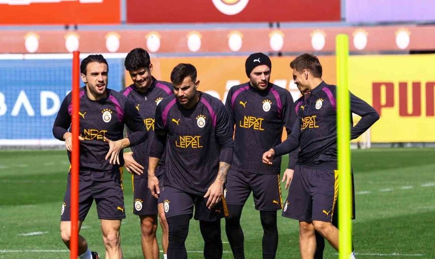 Galatasaray, Lille maçı öncesi hazırlıklarını tamamladı