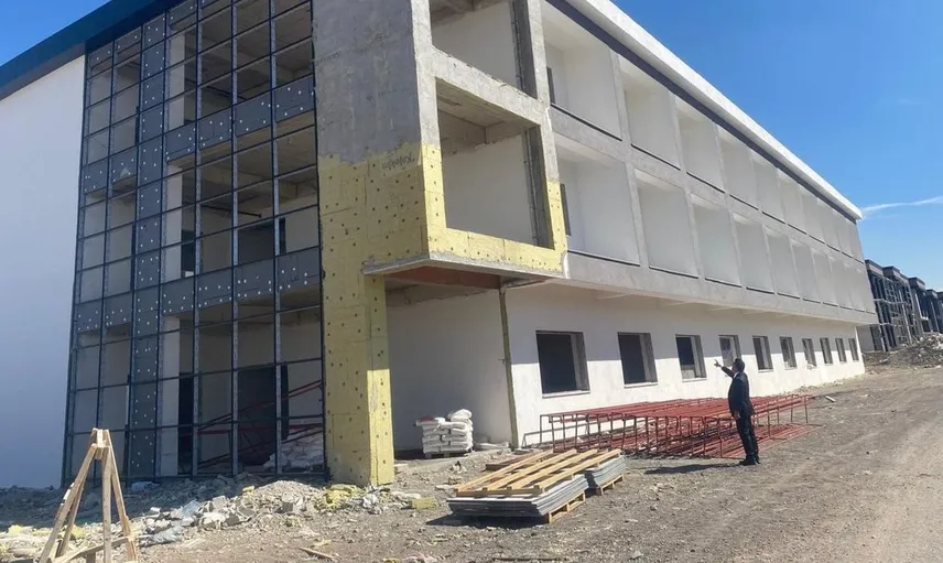 Erzurum huzurevi projesinde incelemeler yapıldı