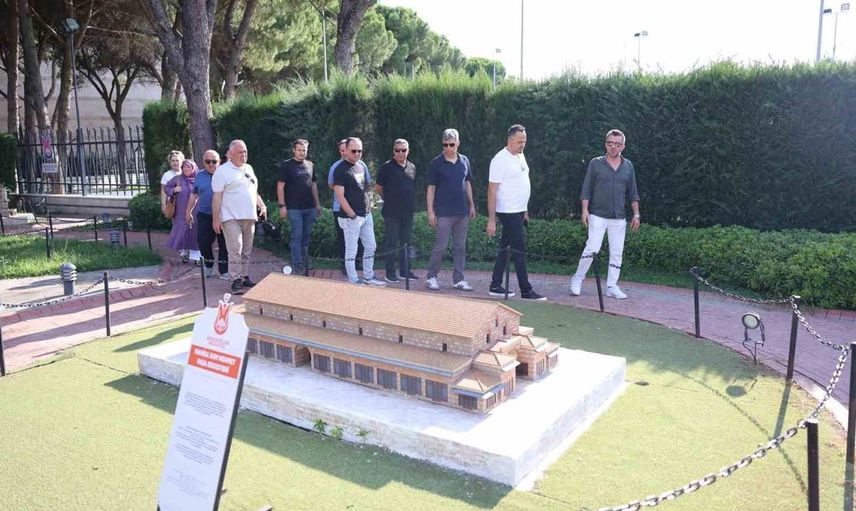 Türkiye’nin dört bir yanından gelen müdürler Şehzadelerpark’a hayran kaldı