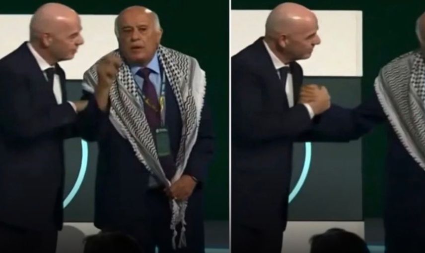 Filistin Başkanı, İsrailli Temsilciyle Tokalaşmayı Reddetti