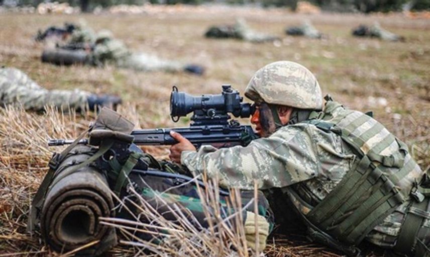 Fırat Kalkanı Bölgesinde PKK'lılar Etkisiz Hale Getirildi