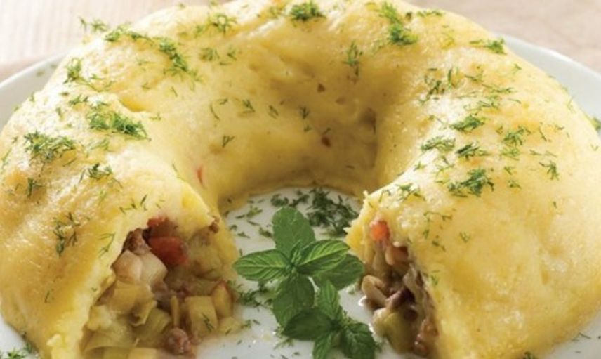 Fırından Yeni Bir Lezzet: Patates Püreli Pırasa!