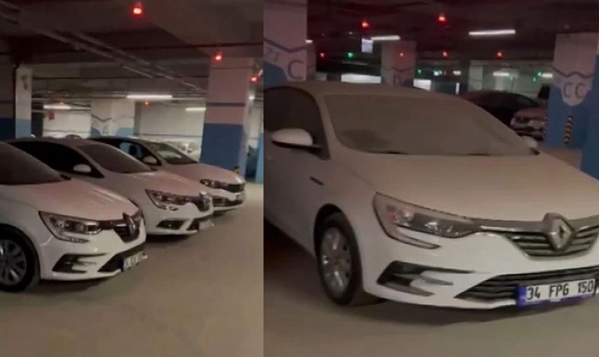 Fırsatçılar iş başında: Araba fiyatlarının artacağını duyan filo şirketi camii otoparkında stok yaptı
