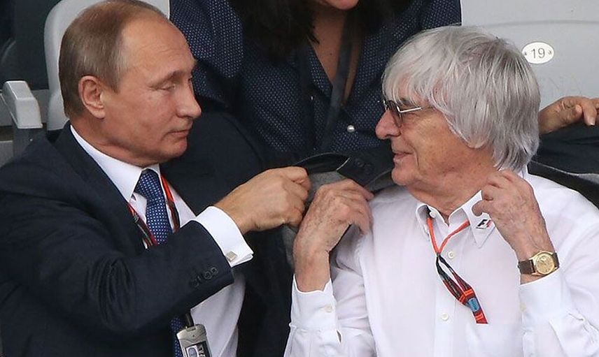 Formula 1'in eski patronu Bernie Ecclestone, Rusya Devlet Başkanı Vladimir Putin'i övdü!
