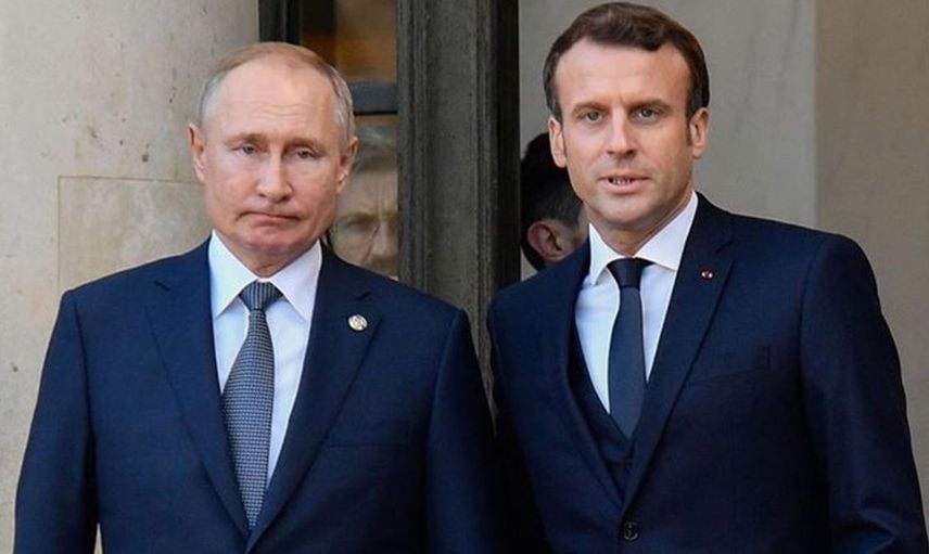 Fransa'nın Cumhurbaşkanı Emmanuel Macron'dan Sert Sözler: Putin İkiyüzlülük Yaptı!