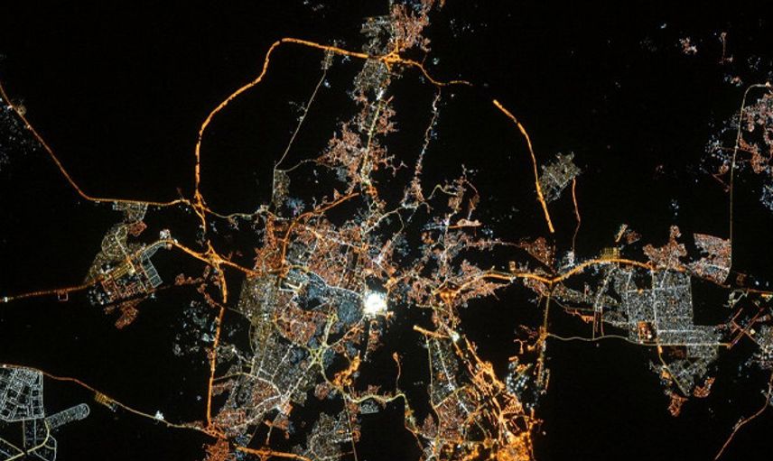 Fransız Astronot Thomas Pesquet, Mekke'nin Uzay Fotoğrafıyla Bayramı Kutladı