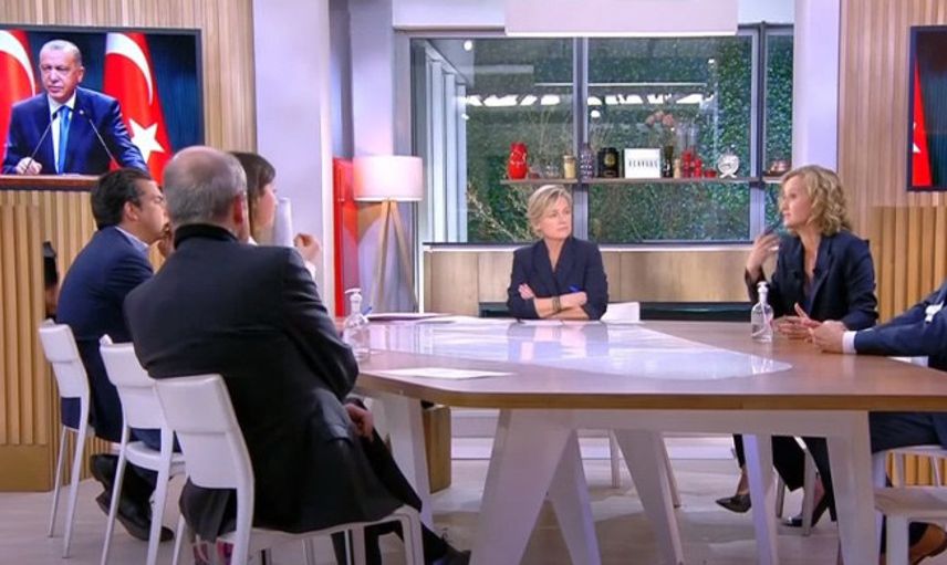 Fransız Devlet Televizyonunda Başkan Erdoğan Tartışması