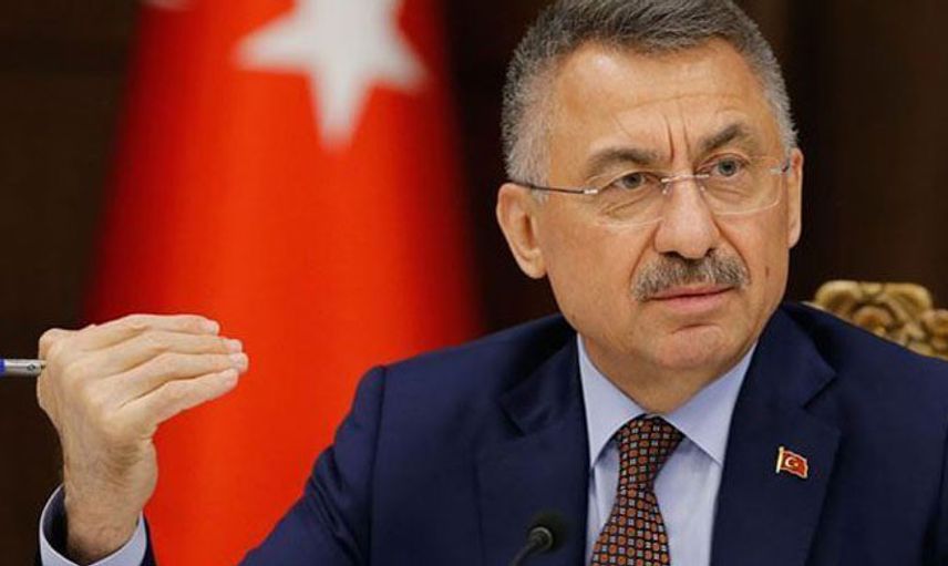 Fuat Oktay Avusturya Başbakanlık Binasına Çekilen İsrail Bayrağına Tepki Gösterdi