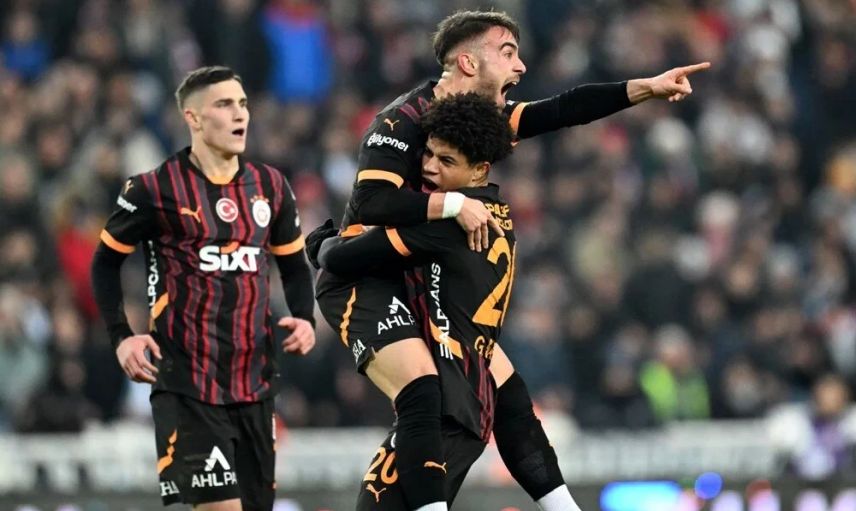 Galatasaray 10 kişiyle kazandı