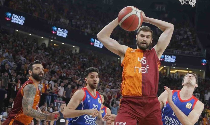 Galatasaray Nef - Anadolu Efes Tivibu Spor 2 play-off yarı final  canlı izle