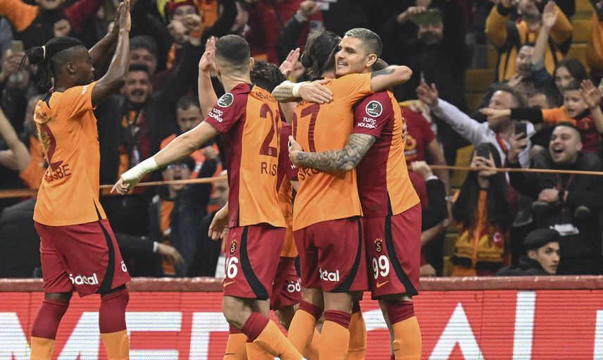Galatasaray şampiyonluğa 4 galibiyet uzaklığında