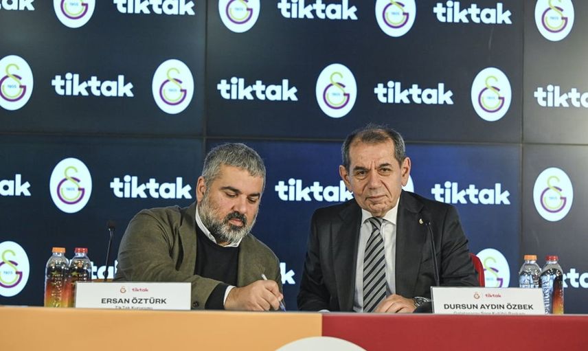 Galatasaray ve TikTak Arasında Yeni Sponsorluk Anlaşması