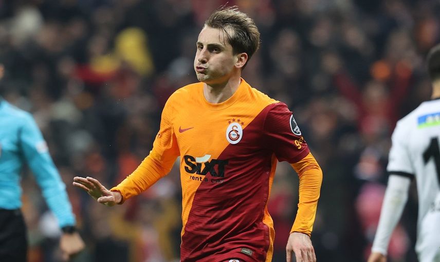 Galatasaray'da Kerem Aktürkoğlu, damga vurduğu Beşiktaş derbisinin ardından açıklamalarda bulundu