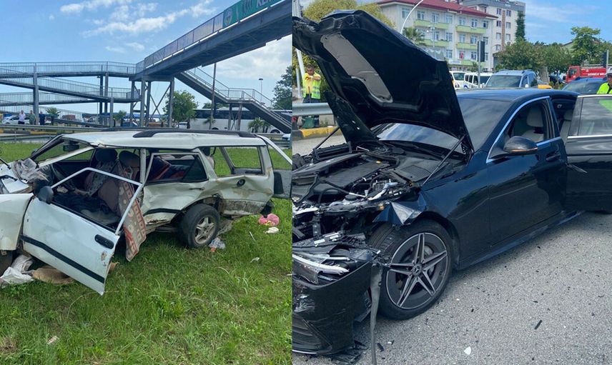 Galatasaray'ın genç futbolcusu Barış Alper Yılmaz trafik kazası geçirdi