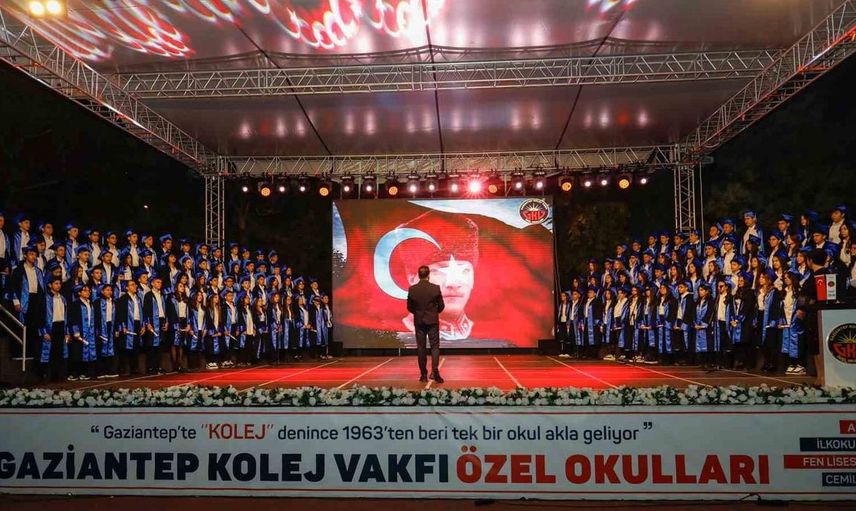 Gaziantep Kolej Vakfı'nda LGS çifte şampiyonluk