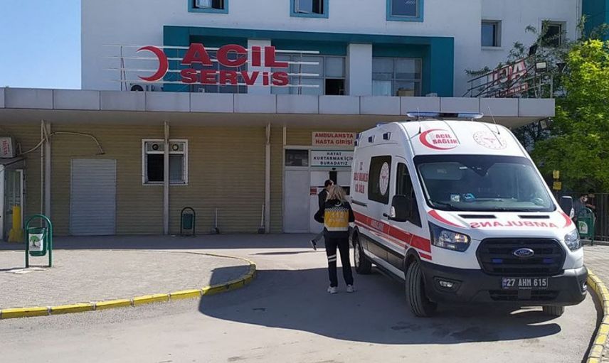 Gaziantep Teksas'a döndü! Hasta yakınları ambulansı kaçırdı!