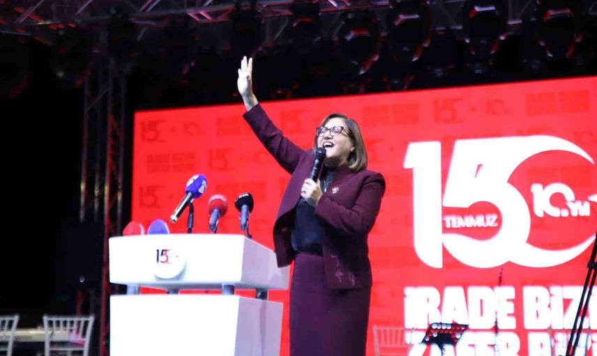 Gaziantep'te 15 Temmuz Demokrasi ve Milli Birlik Günü anma programı düzenlendi